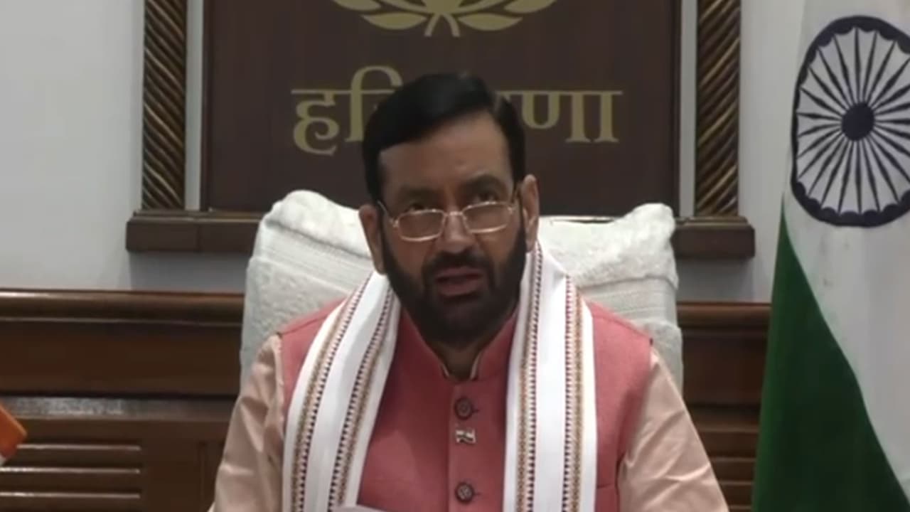 Haryana CM Nayab Singh Saini. (Photo/ANI)