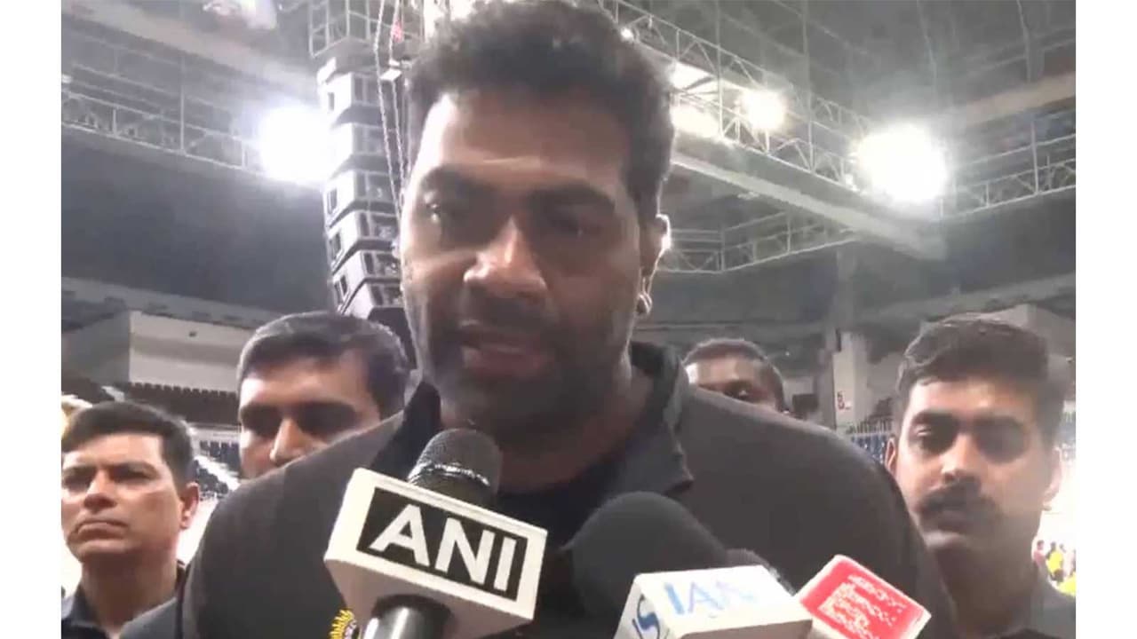 Tamil Nadu Minister Aadhav Arjuna (Photo/ANI) Tamil Nadu Minister Aadhav Arjuna (Photo/ANI)