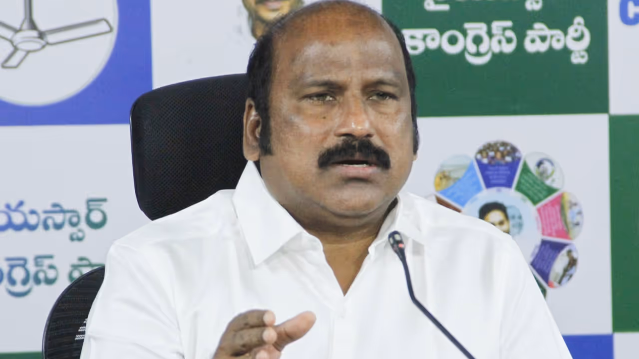 YSRCP SC Cell President and former MLA TJR Sudhakar Babu (File Photo/ANI) YSRCP SC Cell President and former MLA TJR Sudhakar Babu (File Photo/ANI)