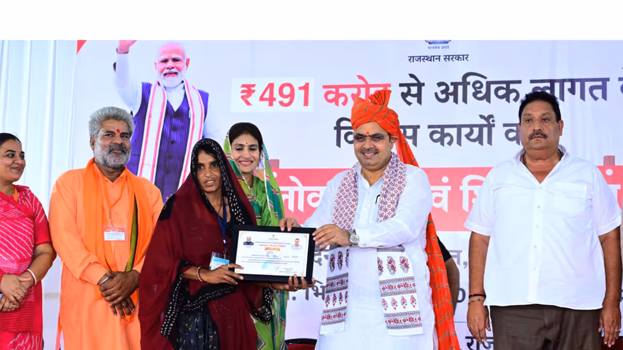 Rajasthan CM Bhajan Lal Sharma (Photo/Rajasthan CMO) Rajasthan CM Bhajan Lal Sharma (Photo/Rajasthan CMO)