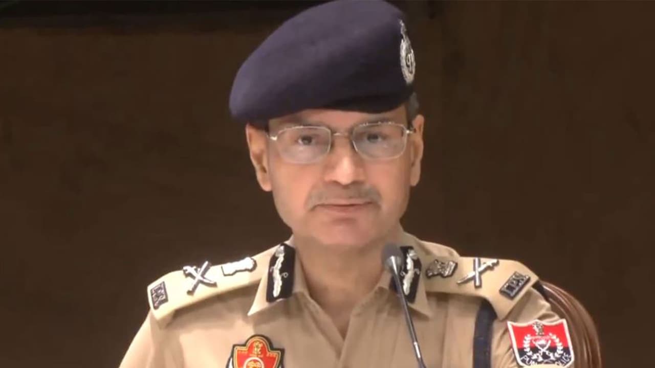 Punjab DGP Gaurav Yadav (Photo/ANI) Punjab DGP Gaurav Yadav (Photo/ANI)