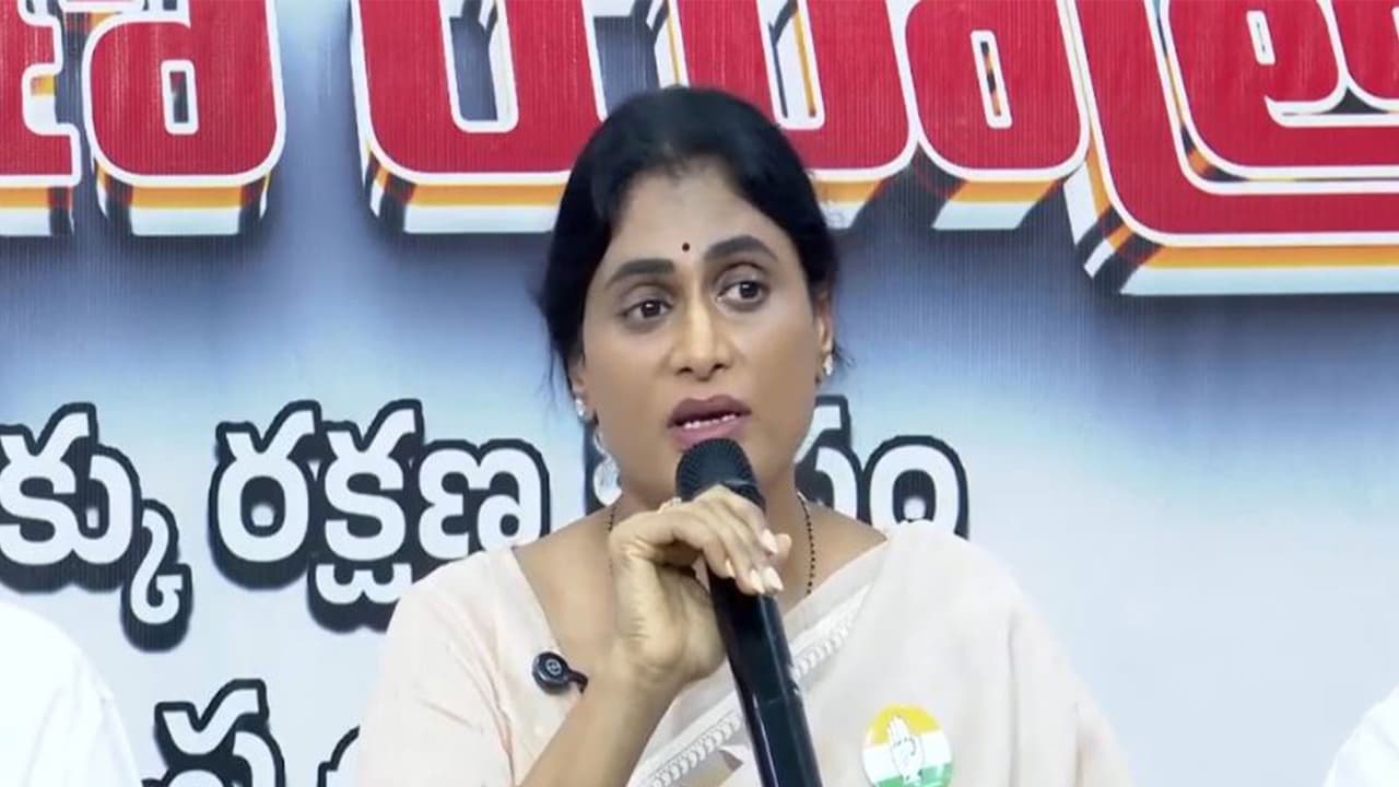APCC chief YS Sharmila Reddy (Photo/ YS Sharmila Reddy's team) APCC chief YS Sharmila Reddy (Photo/ YS Sharmila Reddy's team)