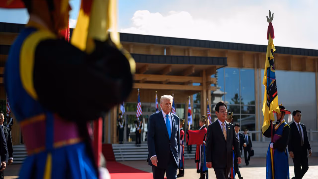 US President Donald Trump with South Korean President Lee Jae Myung (Photo: X@WhiteHouse) US President Donald Trump with South Korean President Lee Jae Myung (Photo: X@WhiteHouse)