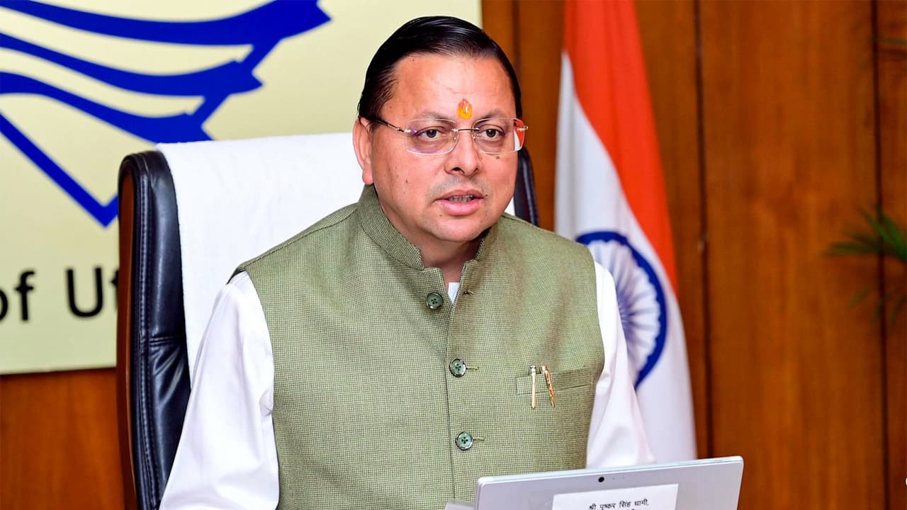 Uttarakhand Chief Minister Pushkar Singh Dhami (FilePhoto/ANI) Uttarakhand Chief Minister Pushkar Singh Dhami (FilePhoto/ANI)