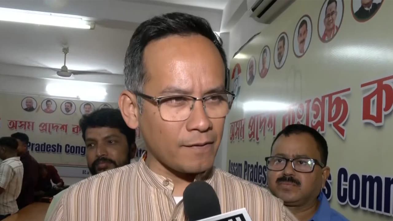 Assam Congress president Gaurav Gogoi (Photo/ANI) Assam Congress president Gaurav Gogoi (Photo/ANI)