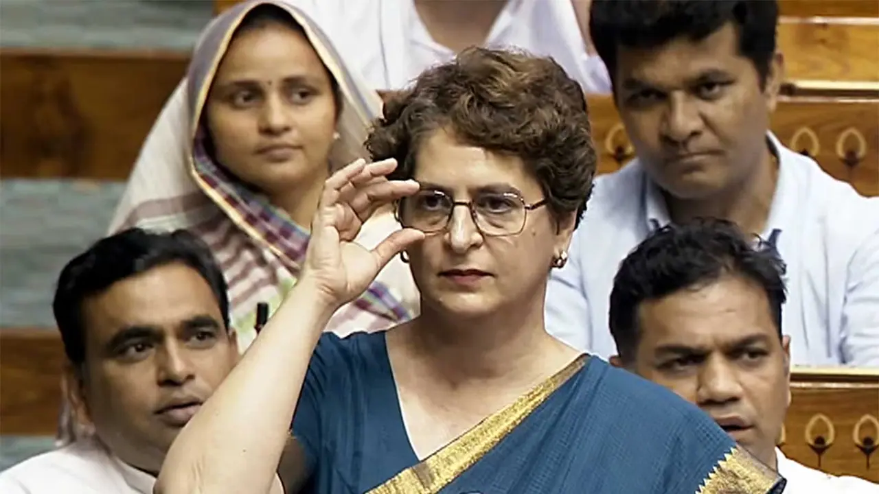 Congress MP Priyanka Gandhi Vadra (Photo/ANI) Congress MP Priyanka Gandhi Vadra (Photo/ANI)