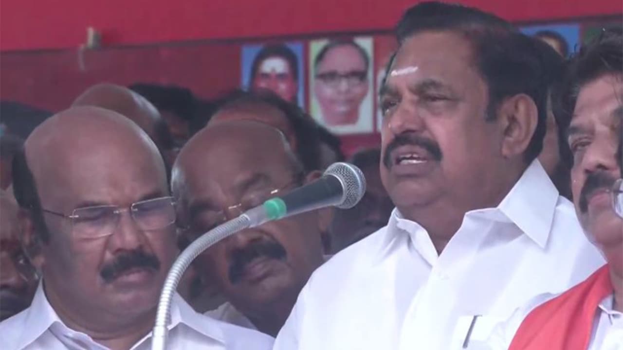 AIADMK General Secretary Edappadi K Palaniswami (Photo/ANI) AIADMK General Secretary Edappadi K Palaniswami (Photo/ANI)