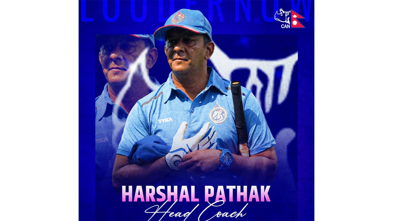 Harshal Pathak. (Photo:X/@CricketNep) Harshal Pathak. (Photo:X/@CricketNep)