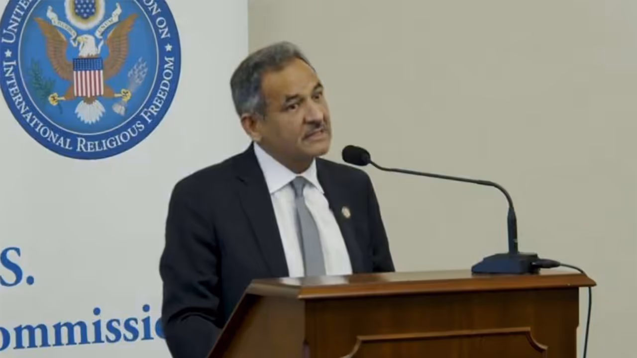 USCIRF Commissioner Asif Mahmood (File Photo: X/@USCIRF) USCIRF Commissioner Asif Mahmood (File Photo: X/@USCIRF)