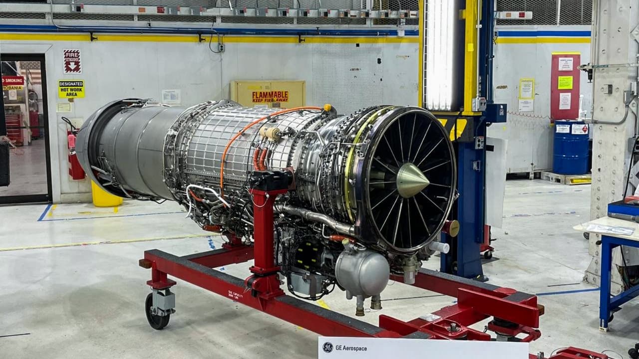 Fourth F404 IN20 fighter jet engine (Photo/ANI)