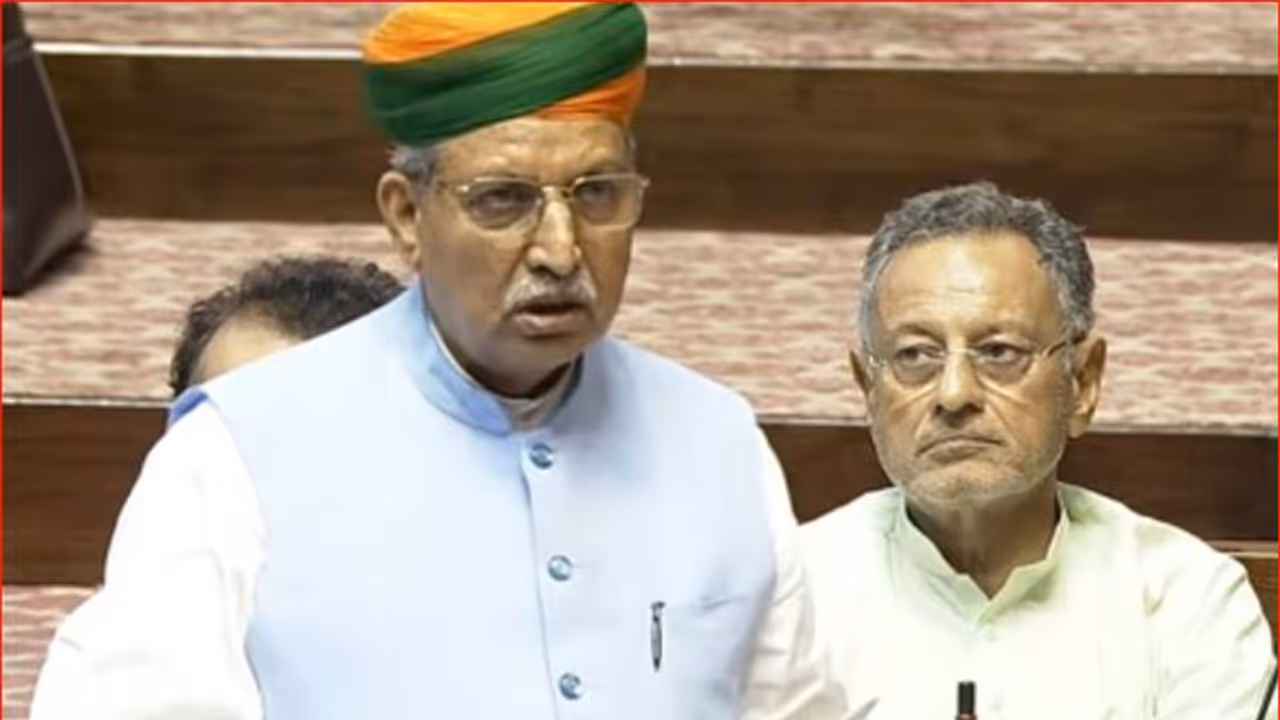 Union Law and Justice Minister Arjun Ram Meghwal (Photo: Sansad TV) Union Law and Justice Minister Arjun Ram Meghwal (Photo: Sansad TV)