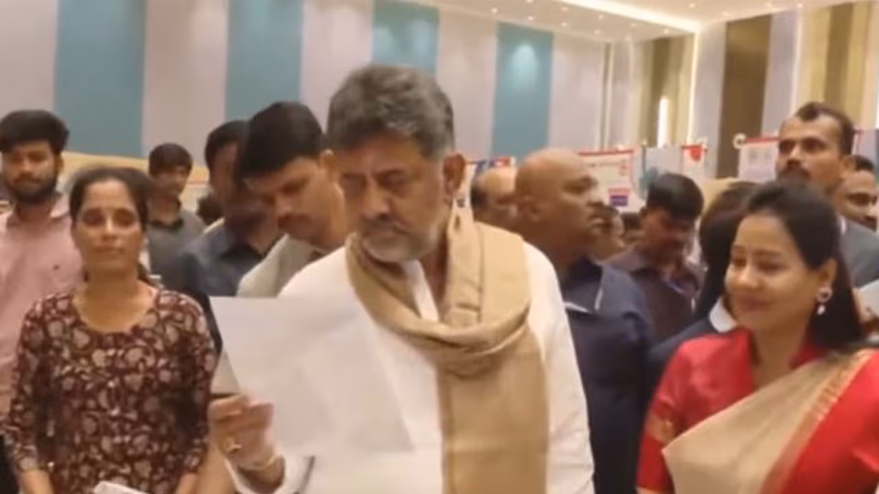 Karnataka Chief Minister DK Shivakumar (Photo/ ANI) Karnataka Chief Minister DK Shivakumar (Photo/ ANI)