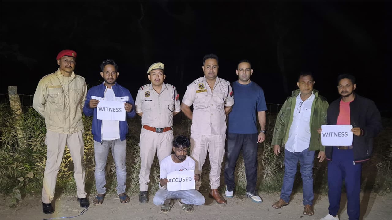 Assam Rifles seizes heroin worth ₹2.5 crore in joint anti narcotics operation (Photo/ANI)