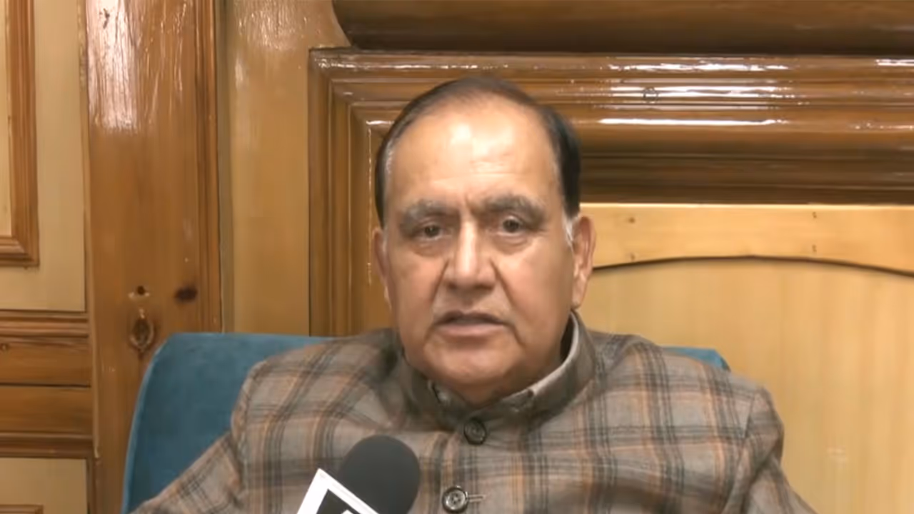 Himachal Pradesh Assembly Speaker Kuldeep Singh Pathania (File Photo/ANI) Himachal Pradesh Assembly Speaker Kuldeep Singh Pathania (File Photo/ANI)