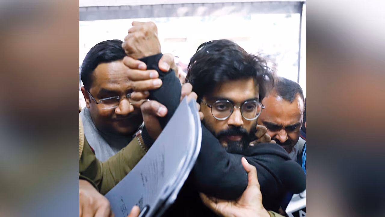 Student activist and accused in Delhi riots case, Sharjeel Imam (FilePhoto/ANI) Student activist and accused in Delhi riots case, Sharjeel Imam (FilePhoto/ANI)