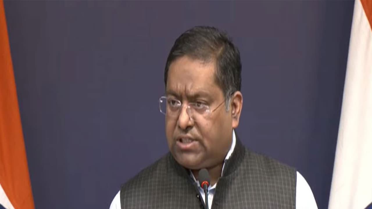 MEA Spokesperson Randhir Jaiswal (Photo/ANI)