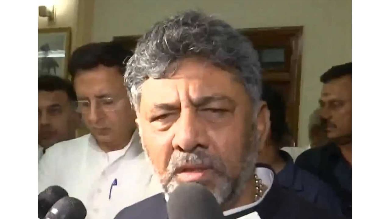 Karnataka Chief Minister DK Shivakumar (Photo/ANI) Karnataka Chief Minister DK Shivakumar (Photo/ANI)