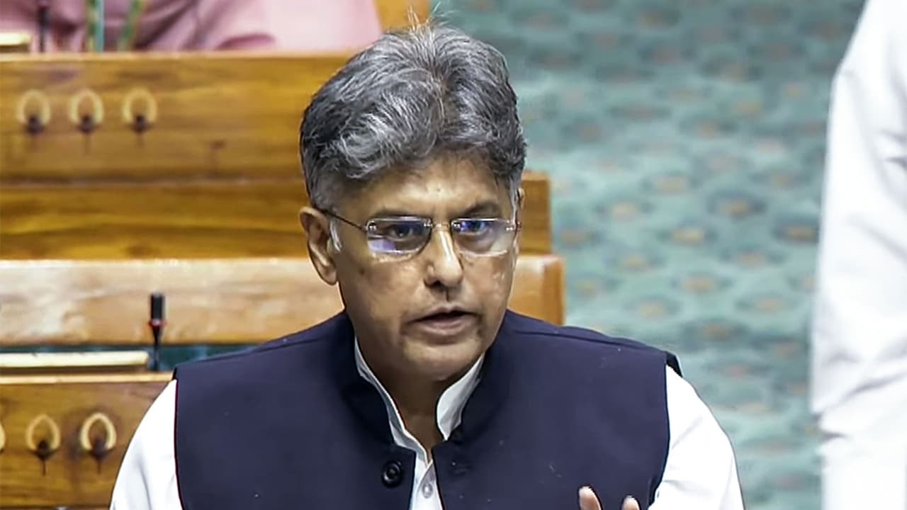 Congress MP Manish Tewari (File Photo/ANI) Congress MP Manish Tewari (File Photo/ANI)