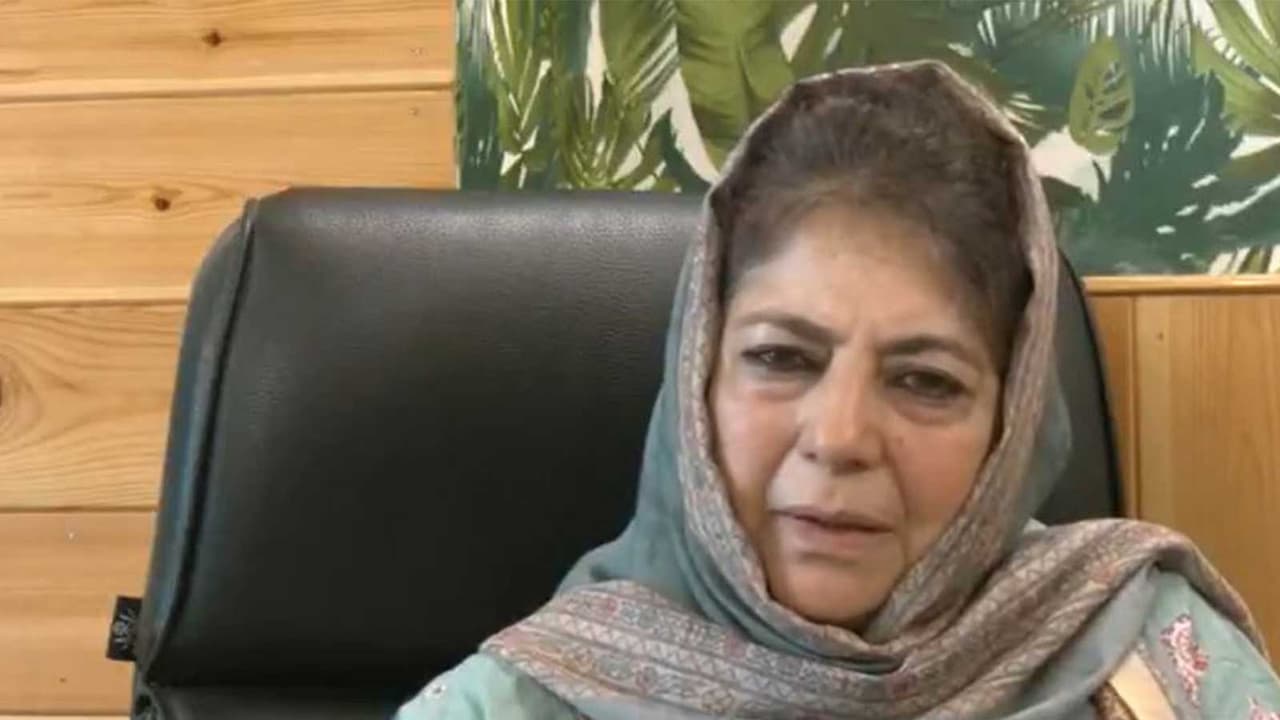 People’s Democratic Party (PDP) president Mehbooba Mufti (File Photo/ANI) People’s Democratic Party (PDP) president Mehbooba Mufti (File Photo/ANI)