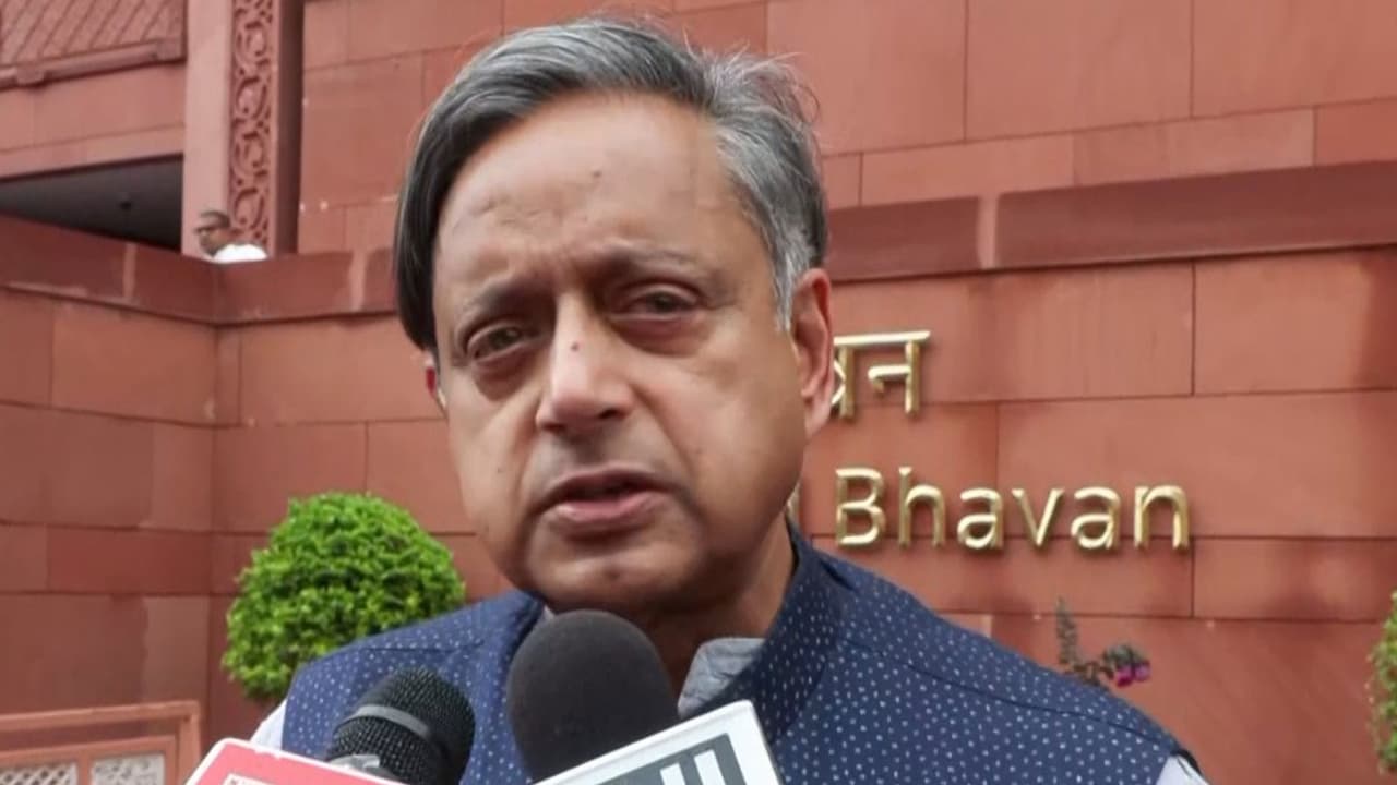 Congress MP Shashi Tharoor (Photo/ANI) Congress MP Shashi Tharoor (Photo/ANI)