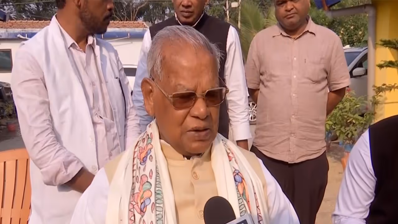 Union Minister and former Bihar Chief Minister Jitan Ram Manjhi (Photo/ANI)