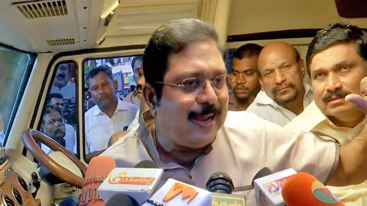General Secretary of Amma Makkal Munnetra Kazhagam (AMMK) TTV Dhinakaran (File Photo/ANI) General Secretary of Amma Makkal Munnetra Kazhagam (AMMK) TTV Dhinakaran (File Photo/ANI)