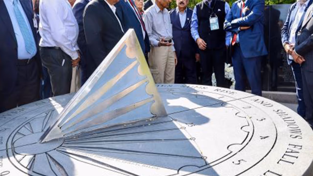 The Kanishka Memorial in Humber Bay Park, in Toronto (Photo/X@PiyushGoyal) The Kanishka Memorial in Humber Bay Park, in Toronto (Photo/X@PiyushGoyal)