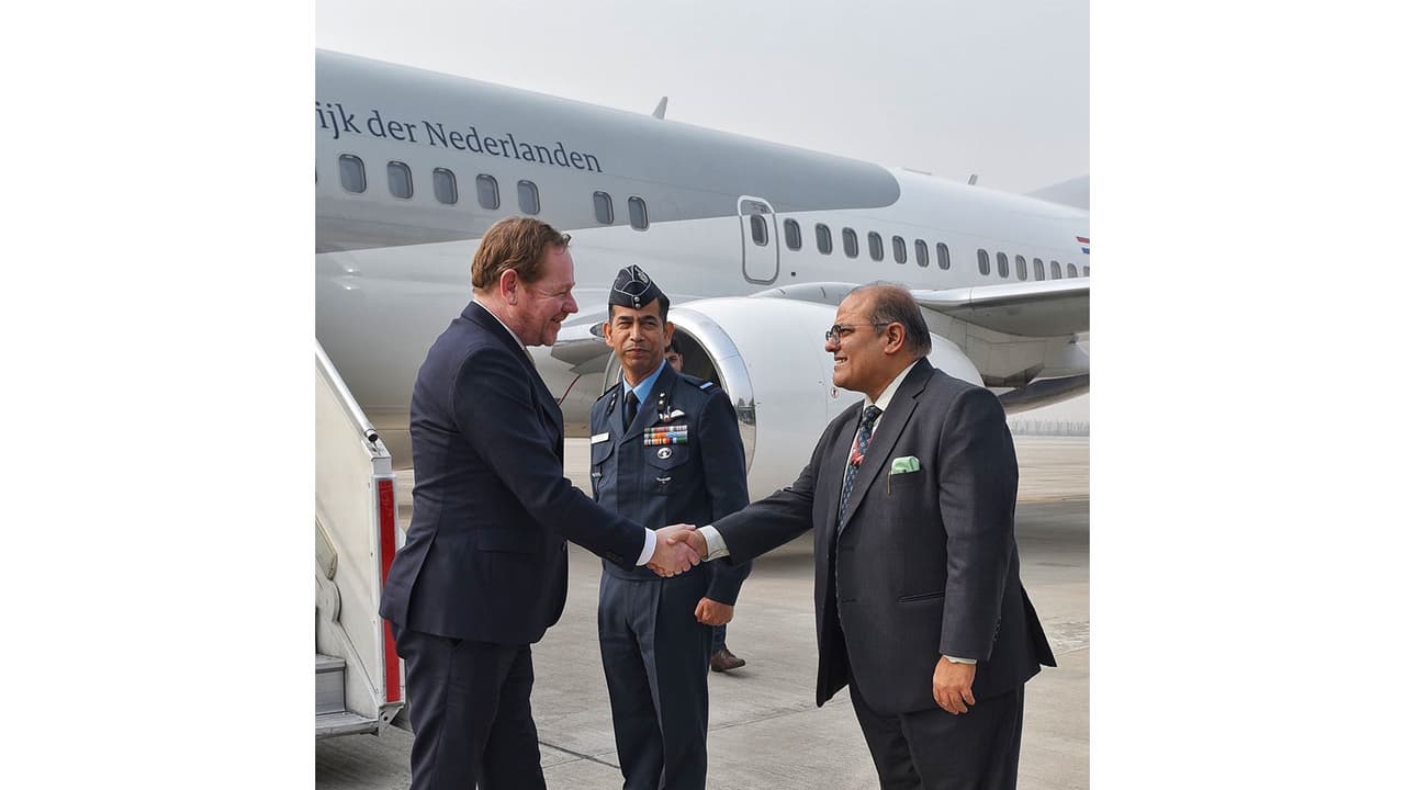 Netherlands Foreign Minister David Van Weel arrives in India (Photo/ X@MEAIndia) Netherlands Foreign Minister David Van Weel arrives in India (Photo/ X@MEAIndia)