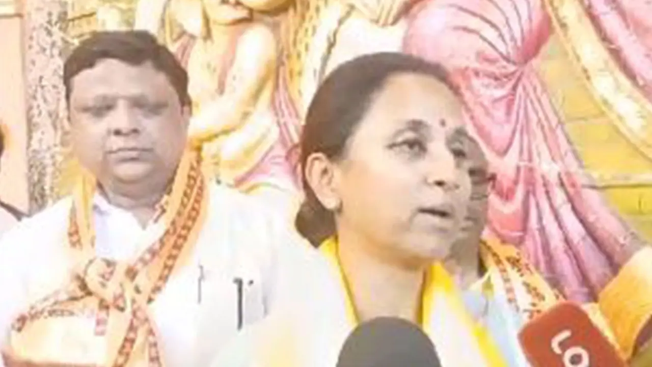 NCP (SCP) leader Supriya Sule (Photo/ANI) NCP (SCP) leader Supriya Sule (Photo/ANI)