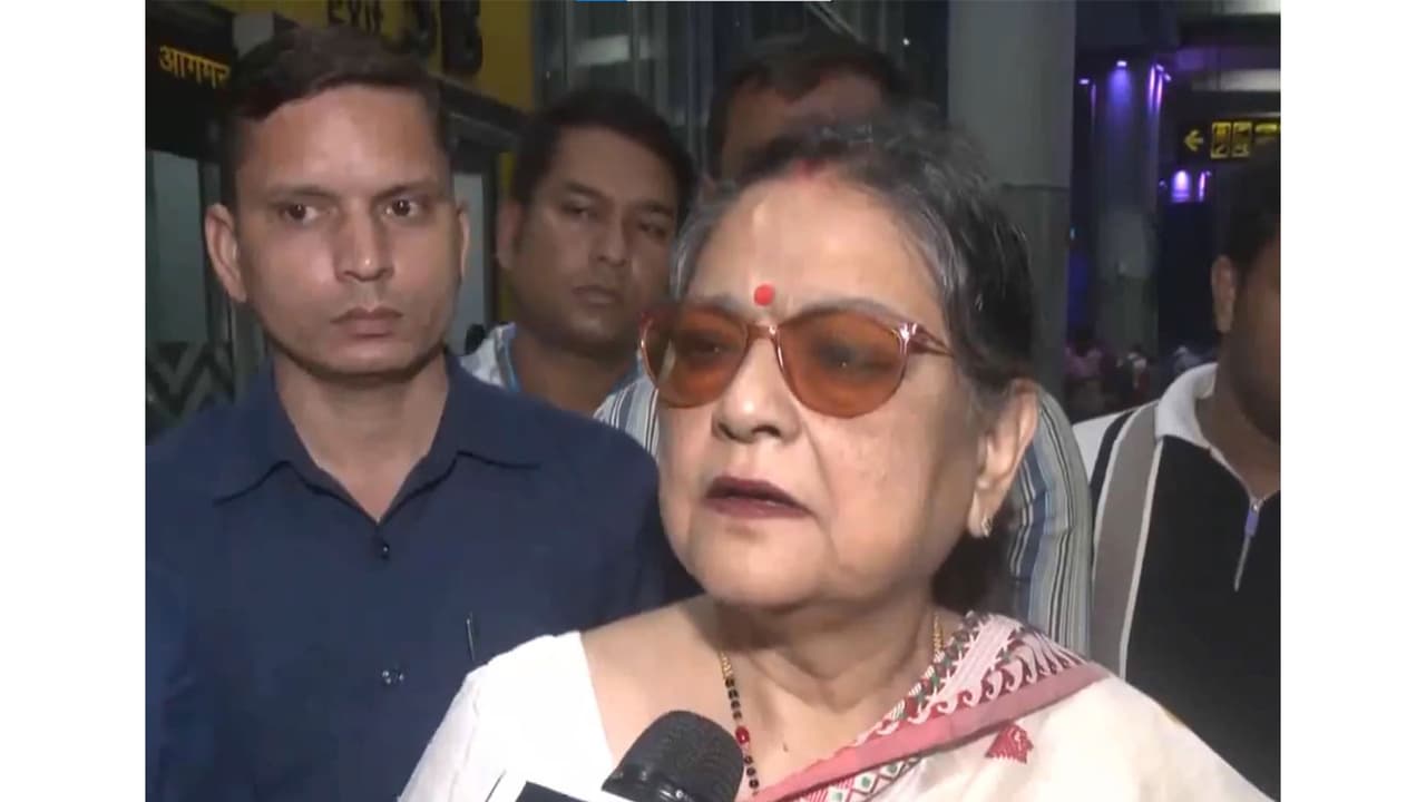 Rebel Trinamool Congress (TMC) Lok Sabha MP Kakoli Ghosh (Photo/ANI) Rebel Trinamool Congress (TMC) Lok Sabha MP Kakoli Ghosh (Photo/ANI)