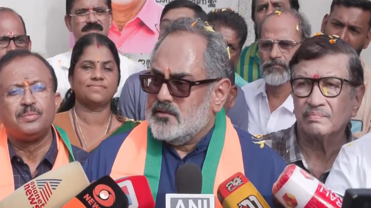 Keralam Bhartiya Janata Party (BJP) president Rajeev Chandrasekhar (Photo/ANI) Keralam Bhartiya Janata Party (BJP) president Rajeev Chandrasekhar (Photo/ANI)