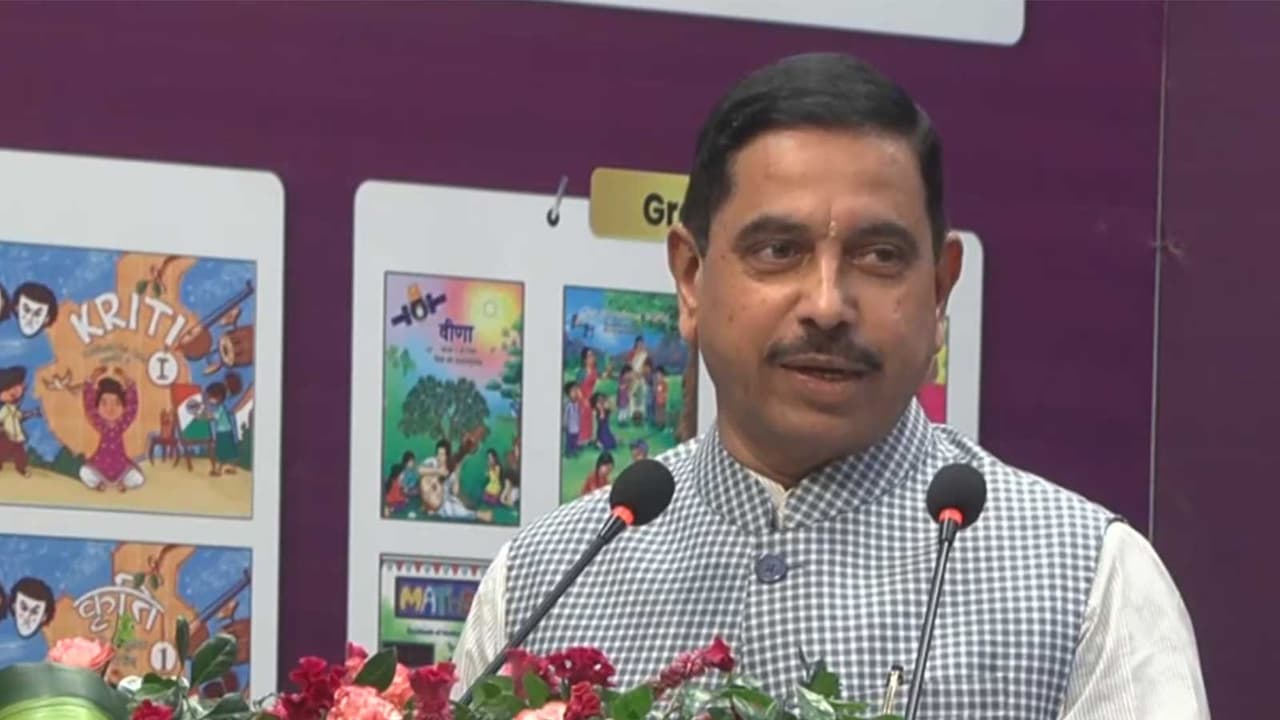 Union Education Minister Pralhad Joshi (Photo/ANI) Union Education Minister Pralhad Joshi (Photo/ANI)