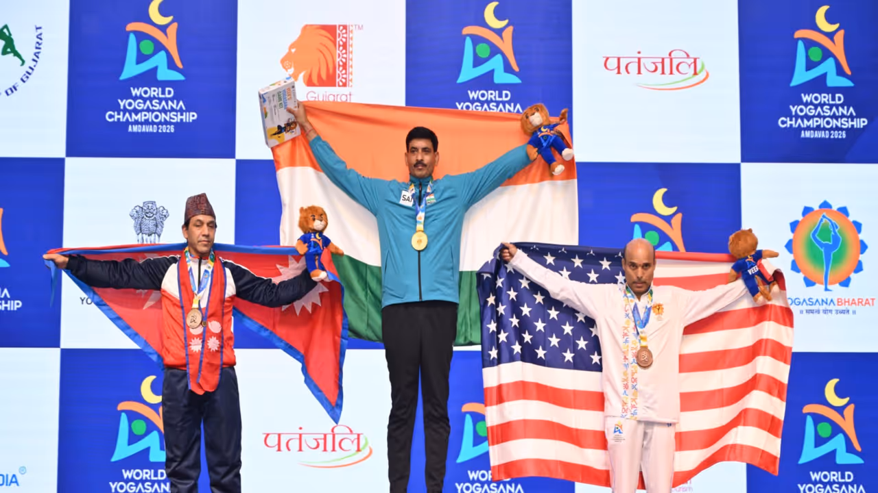 Host India complete a century of gold medals in clean sweep. (Photo/WYC) Host India complete a century of gold medals in clean sweep. (Photo/WYC)