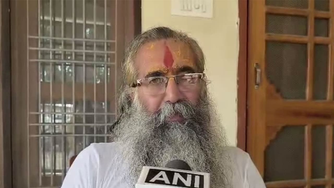 Shri Ram Janmabhoomi Teerth Kshetra Trust member Mahant Dinendra Das Maharaj (Photo/ANI) Shri Ram Janmabhoomi Teerth Kshetra Trust member Mahant Dinendra Das Maharaj (Photo/ANI)
