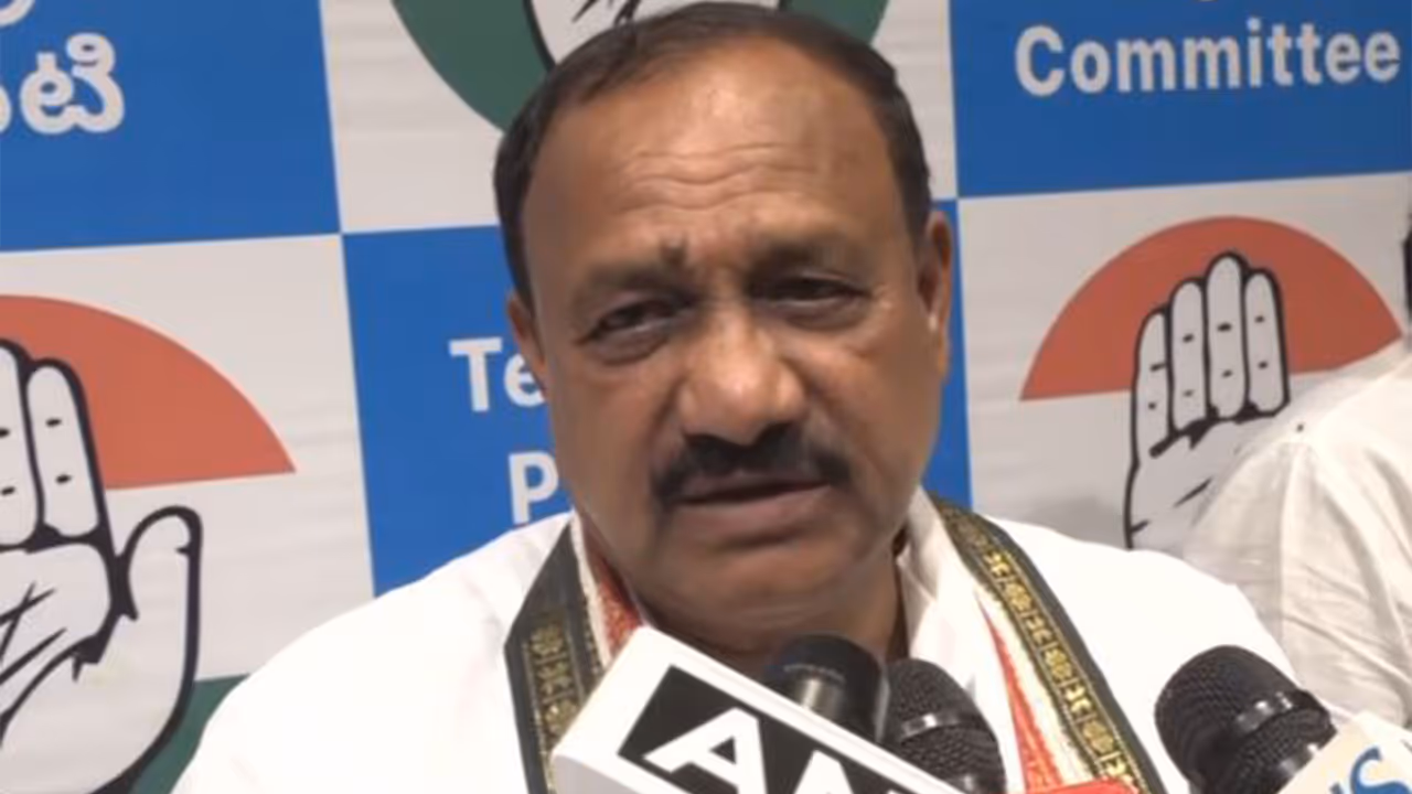 TPCC Chief and MLC Mahesh Kumar Goud (Photo/ANI) TPCC Chief and MLC Mahesh Kumar Goud (Photo/ANI)