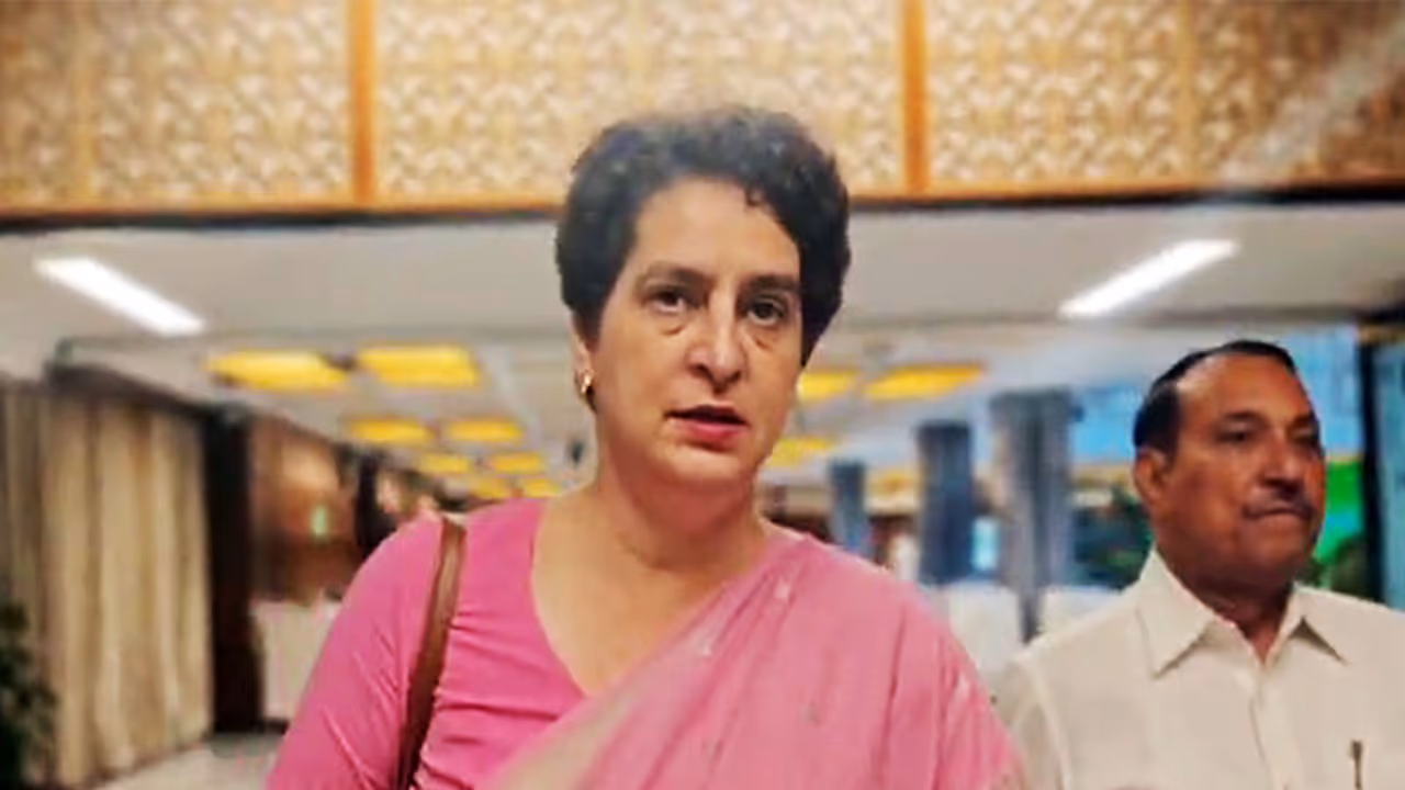 Congress MP Priyanka Gandhi Vadra (File photo/ANI) Congress MP Priyanka Gandhi Vadra (File photo/ANI)