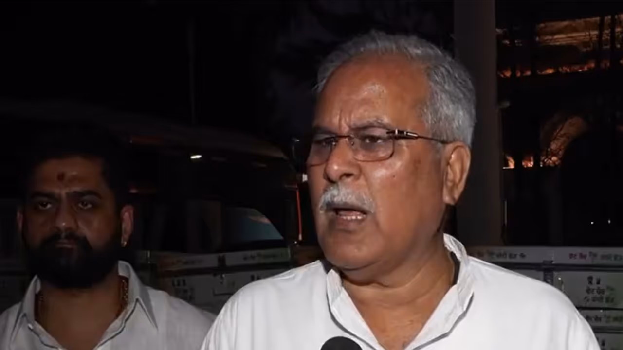 Former Chhattisgarh CM Bhupesh Baghel. (Photo/ANI) Former Chhattisgarh CM Bhupesh Baghel. (Photo/ANI)