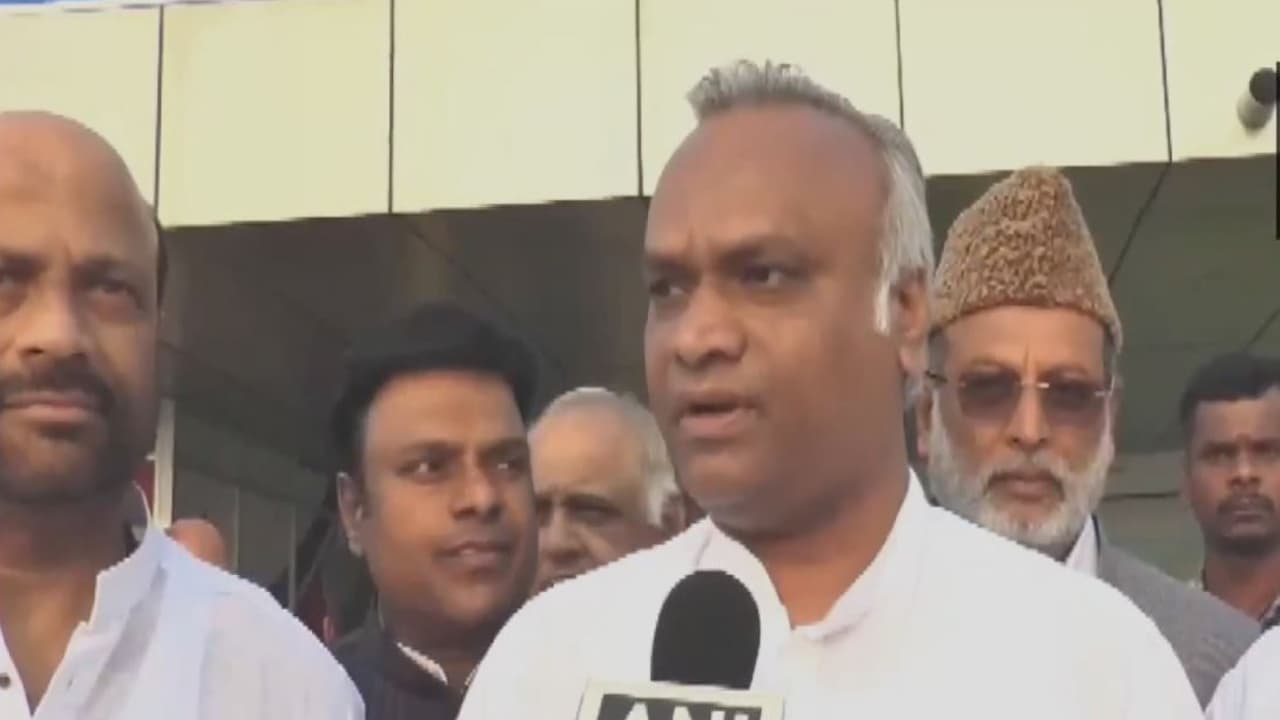 Karnataka Minister Priyank Kharge. (Photo/ANI) Karnataka Minister Priyank Kharge. (Photo/ANI)