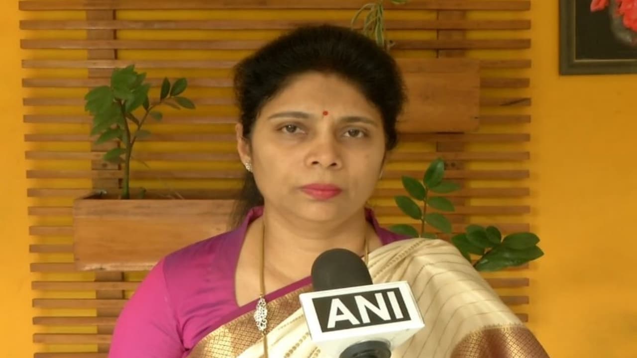 BJP leader Sudha Halkai (Photo/ANI) BJP leader Sudha Halkai (Photo/ANI)