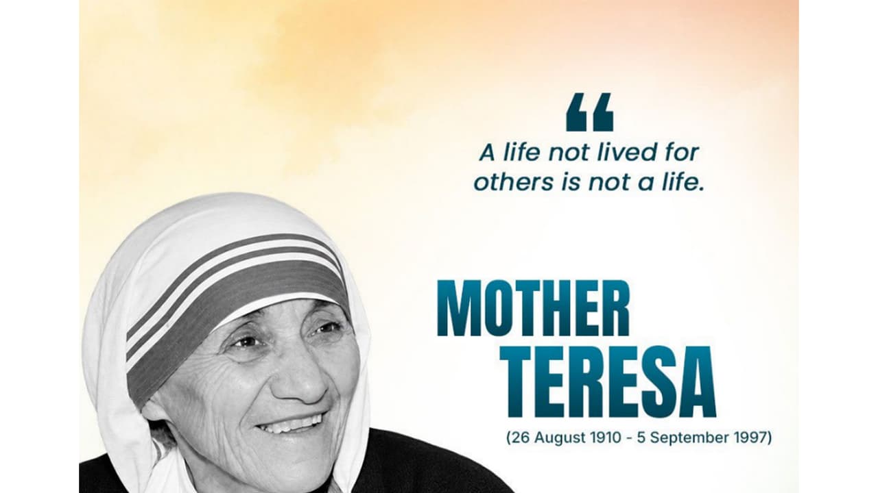 Nobel laureate and Bharat Ratna recipient Mother Teresa (Photo/X@kharge) Nobel laureate and Bharat Ratna recipient Mother Teresa (Photo/X@kharge)