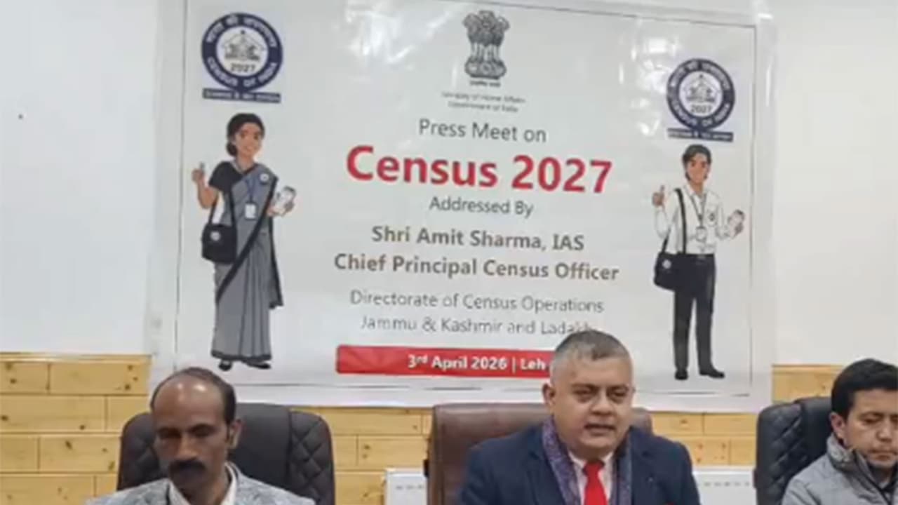 Director Census Operations for Union Territories of Jammu & Kashmir and Ladakh Amit Sharma (Photo/ANI) Director Census Operations for Union Territories of Jammu & Kashmir and Ladakh Amit Sharma (Photo/ANI)