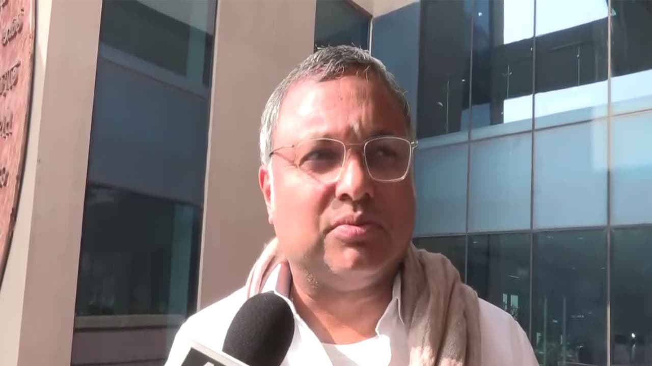 Congress leader Karti Chidambaram (Photo/ANI) Congress leader Karti Chidambaram (Photo/ANI)