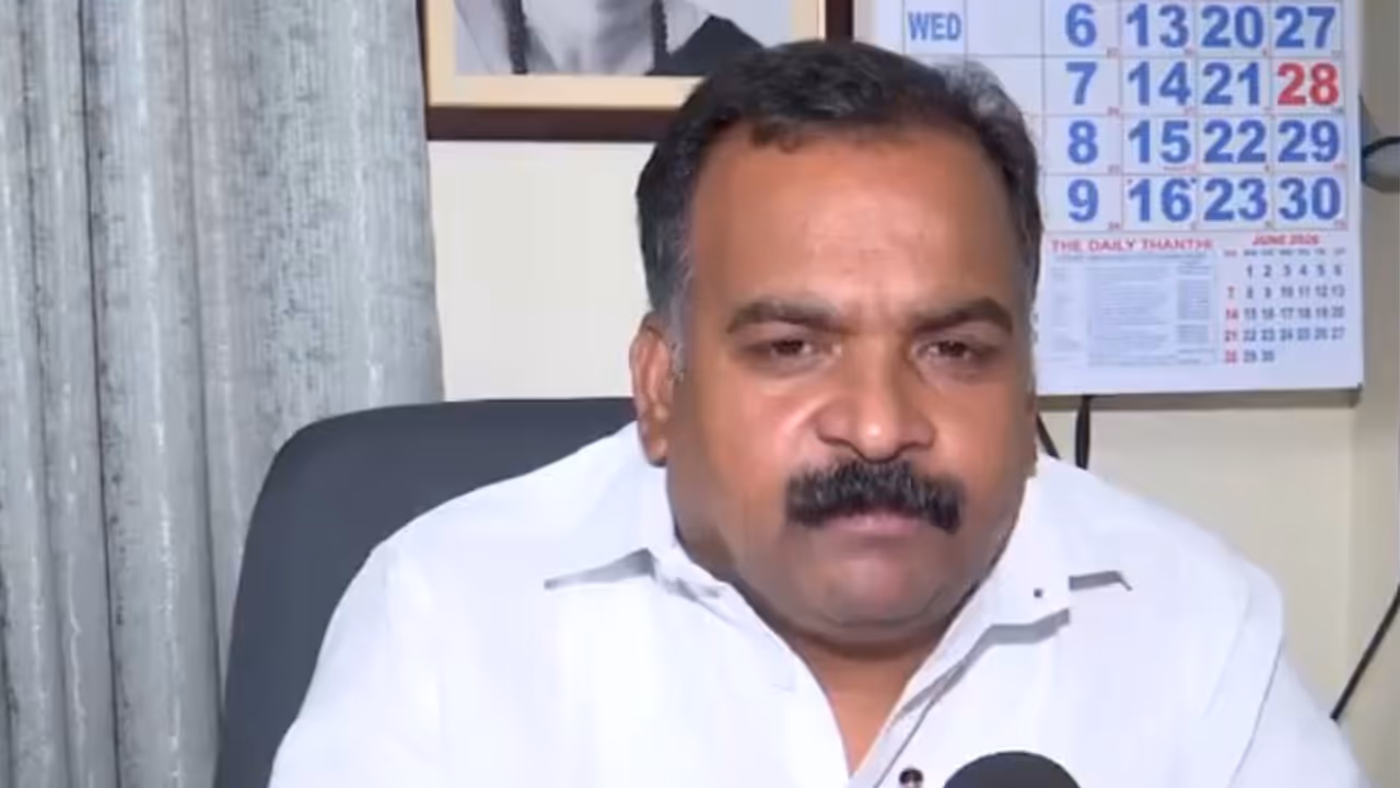 Congress MP Manickam Tagore (Photo/ANI) Congress MP Manickam Tagore (Photo/ANI)