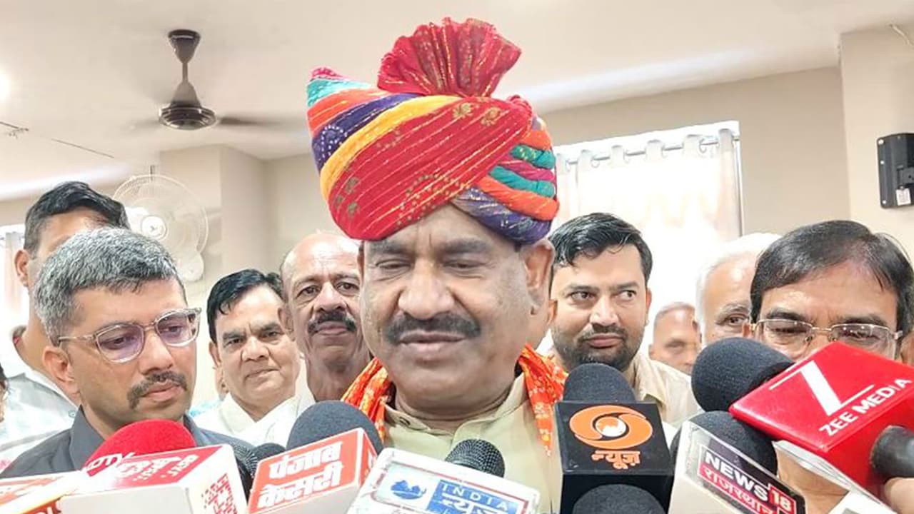 Om Birla in Kota. (Photo: ANI) Om Birla in Kota. (Photo: ANI)