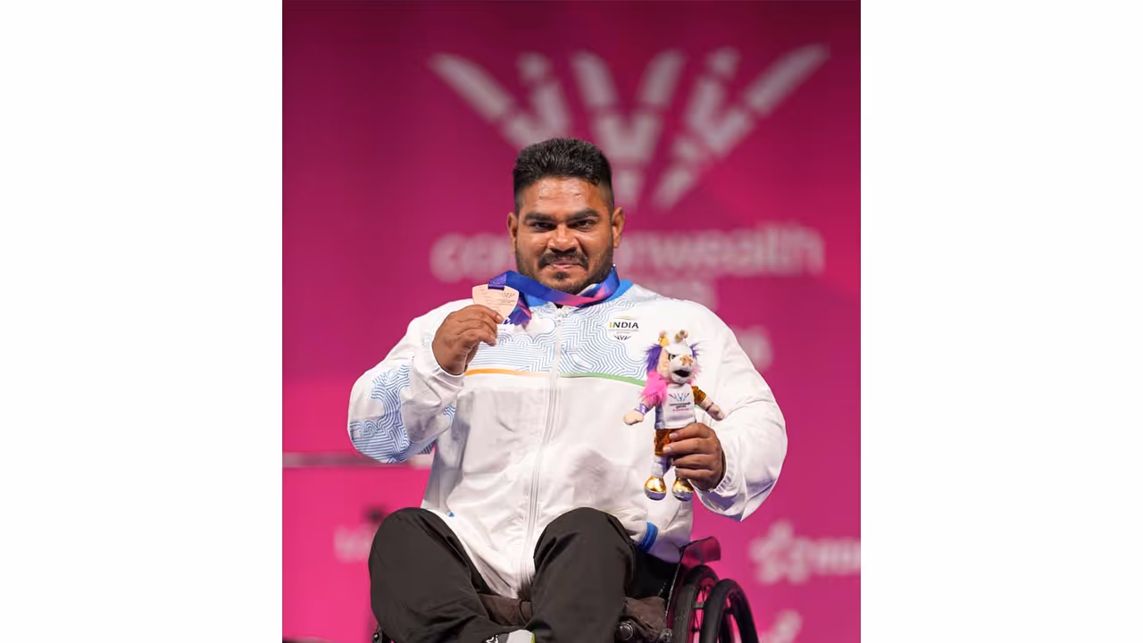 Indian para powerlifter Jhandu Kumar. (Photo: X/ @narendramodi) Indian para powerlifter Jhandu Kumar. (Photo: X/ @narendramodi)