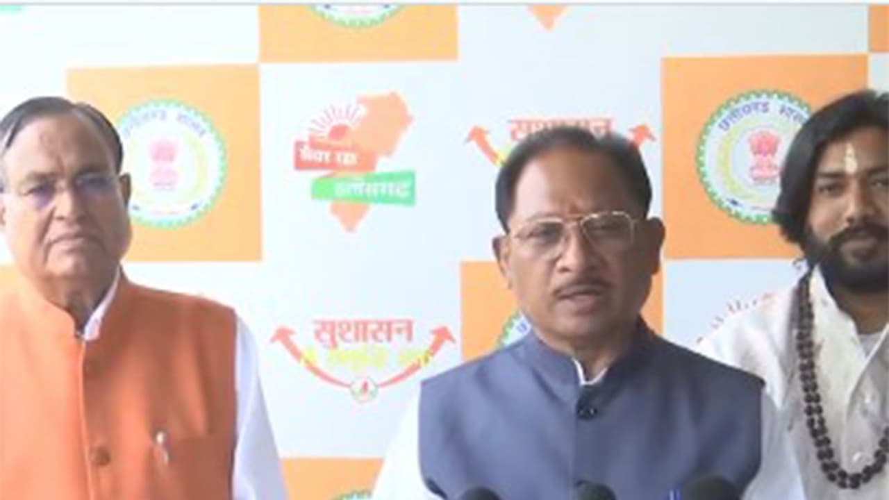 Chhattisgarh Chief Minister Vishnu Deo Sai (Photo/ANI) Chhattisgarh Chief Minister Vishnu Deo Sai (Photo/ANI)