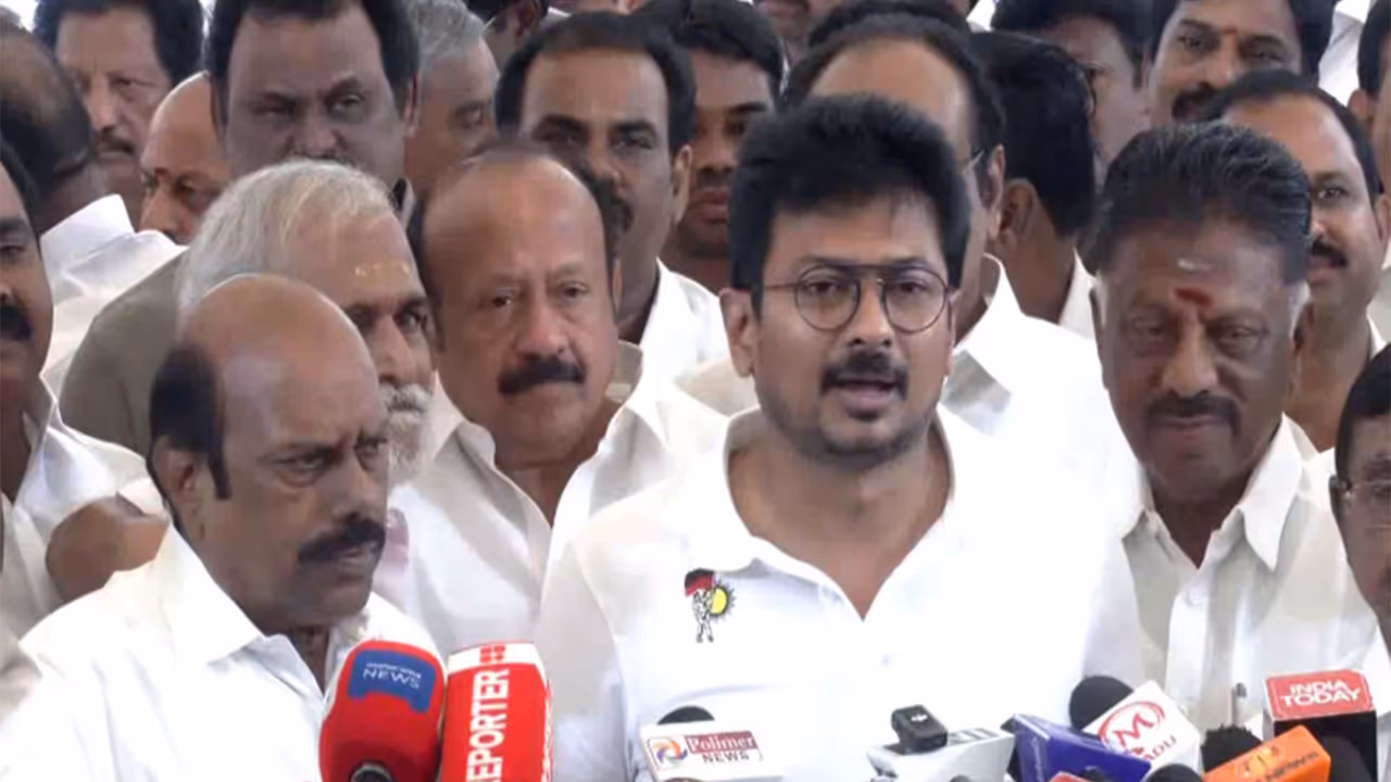 Tamil Nadu Leader of Opposition (LoP) and DMK leader Udhayanidhi Stalin (Photo/ANI) Tamil Nadu Leader of Opposition (LoP) and DMK leader Udhayanidhi Stalin (Photo/ANI)