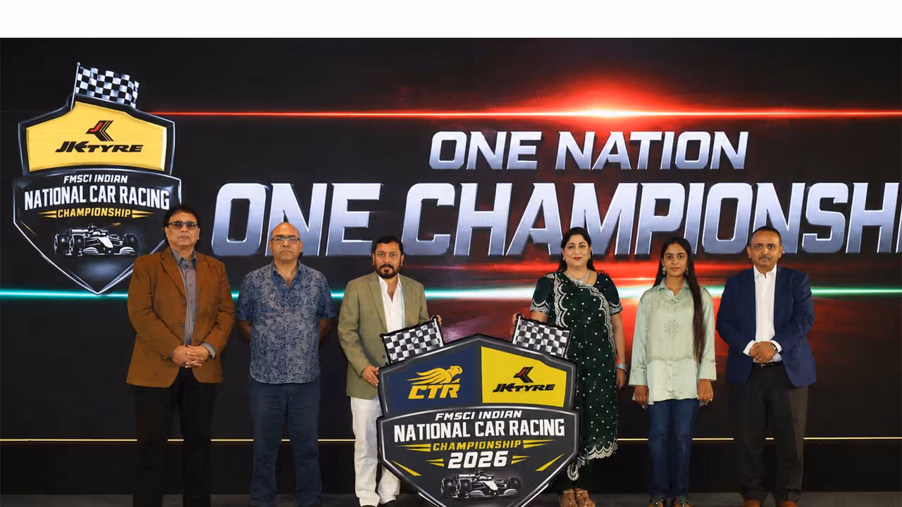 FMSCI Indian National Car Racing Championship 2026 unveiled. (Photo: FMSCI) FMSCI Indian National Car Racing Championship 2026 unveiled. (Photo: FMSCI)
