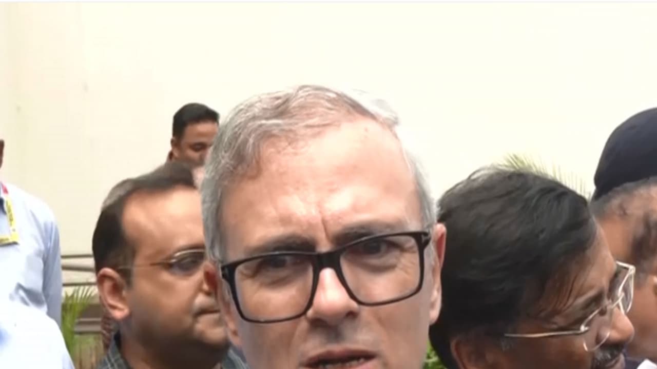 Jammu and Kashmir Chief Minister Omar Abdullah (Photo/ANI) Jammu and Kashmir Chief Minister Omar Abdullah (Photo/ANI)