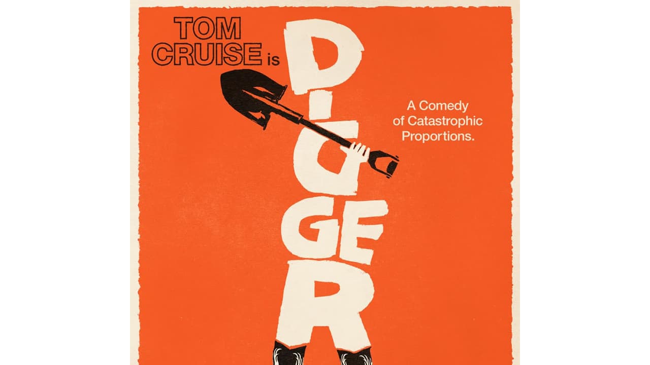 Digger poster (Photo/Instagram@tomcruise) Digger poster (Photo/Instagram@tomcruise)